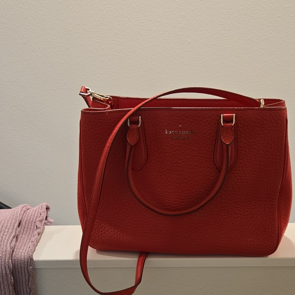 Kate Spade Cherry Red Satchel